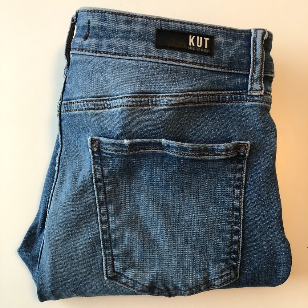 Kut from the Kloth Donna High Rise Ankle Skinny 6